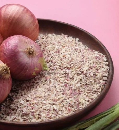 Dehydrated onion granules